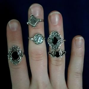 Antique look ring set